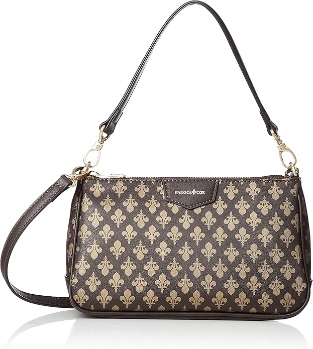 patrick cox 单肩包 《new kings》 附带两用长肩带 百合印花 pxlh8k